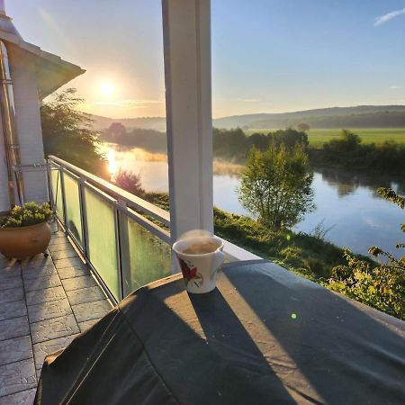 Haus An Der Weser Ferienwohnung Brevorde 외부 사진